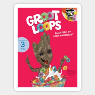 Groot Loops Sticker